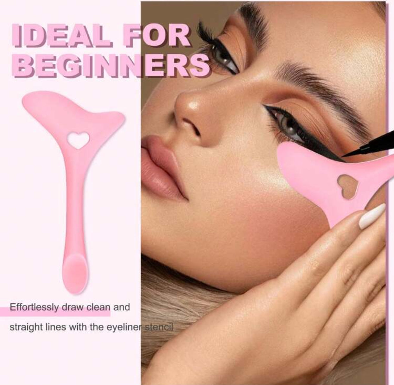 Multifunctional makeup stencil - eyeliner assistant