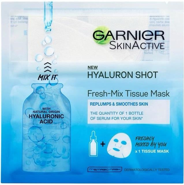 Garnier Hyaluron shot face mask