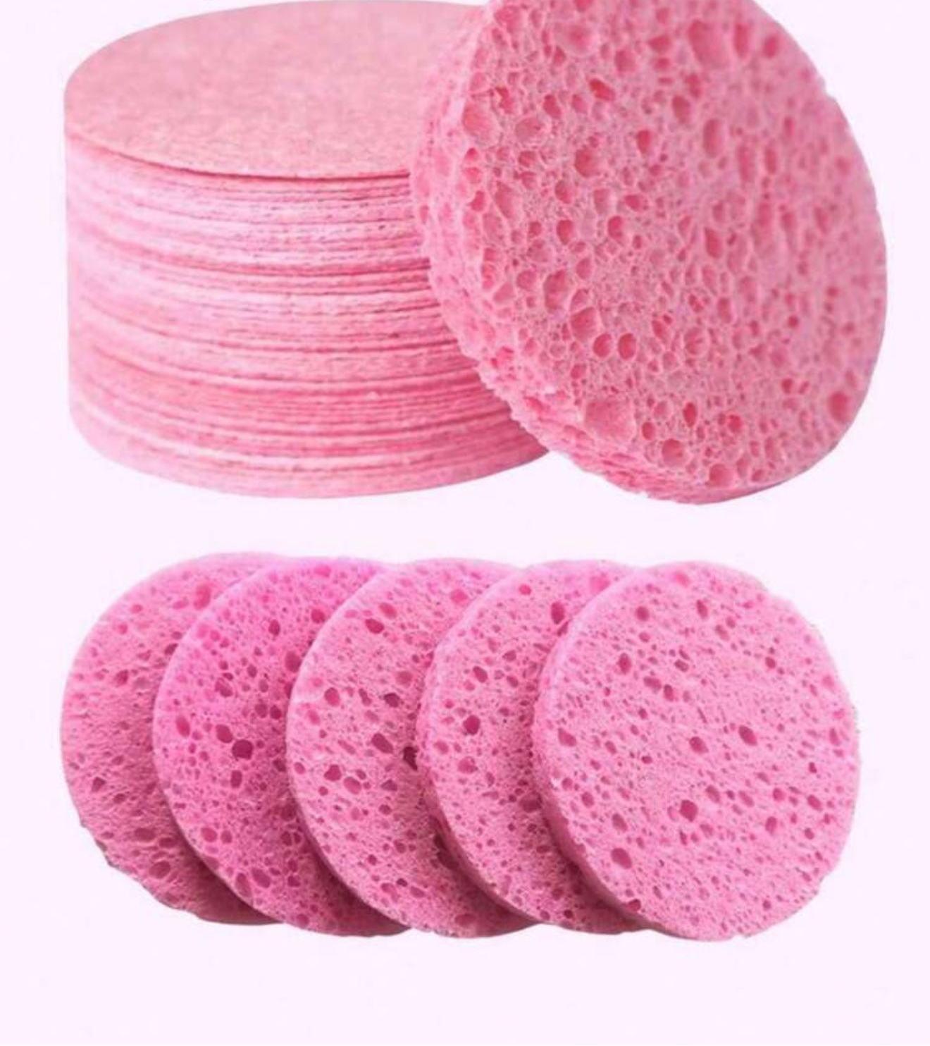 10pcs facial sponges