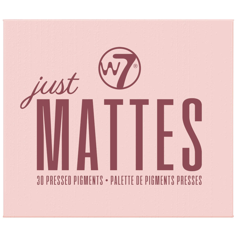 W7 Just Mattes Pressed Pigment Palette