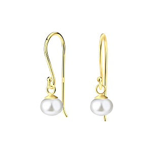 4mm Fresh Water Pearl Sterling Silver Earrings