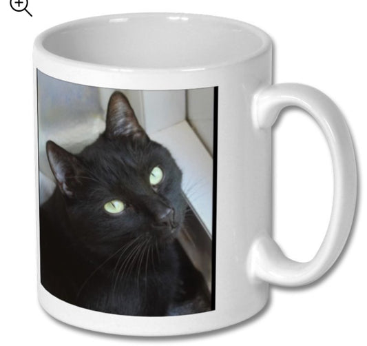 ‘Keep calm and big stretches’ dusty mug