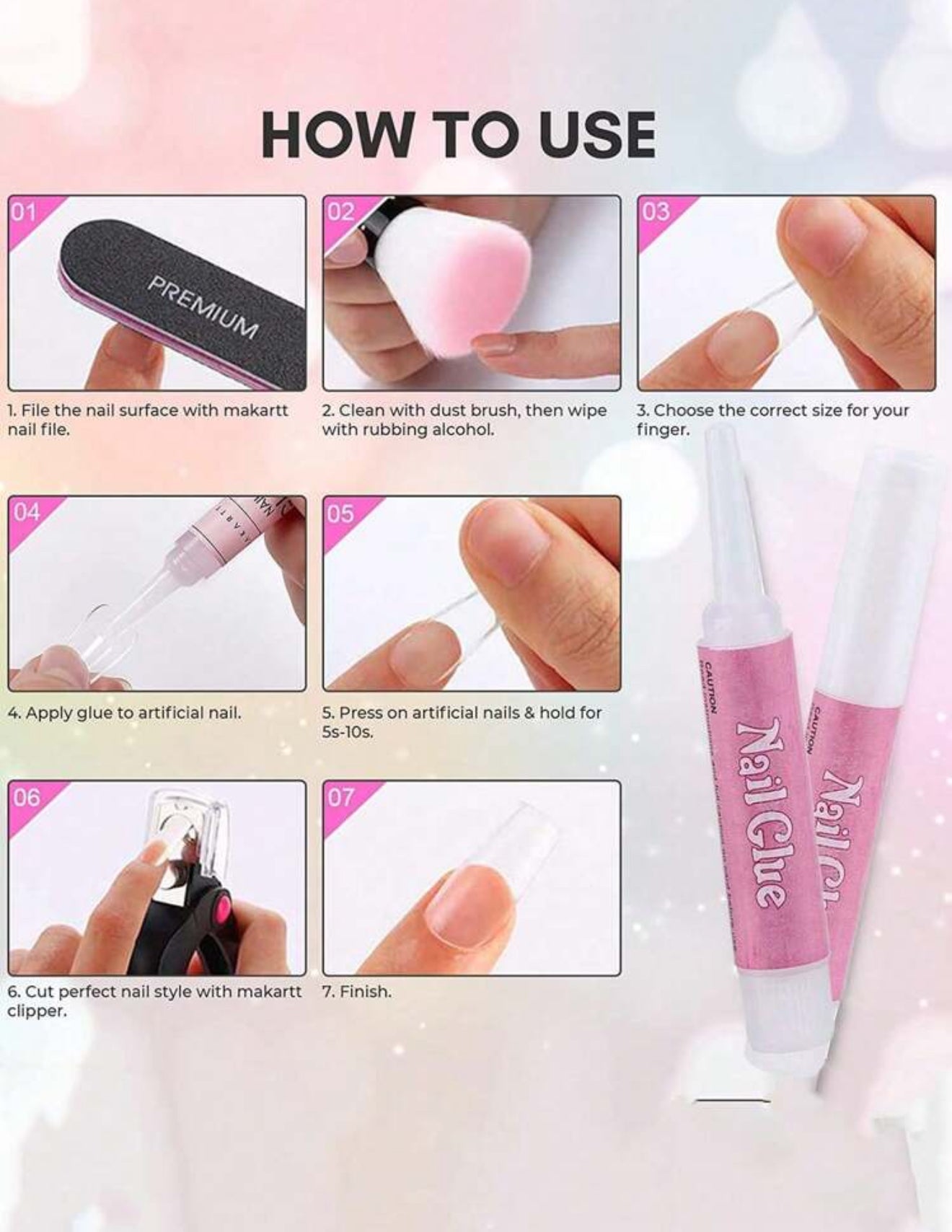 Super strong nail glue 2g