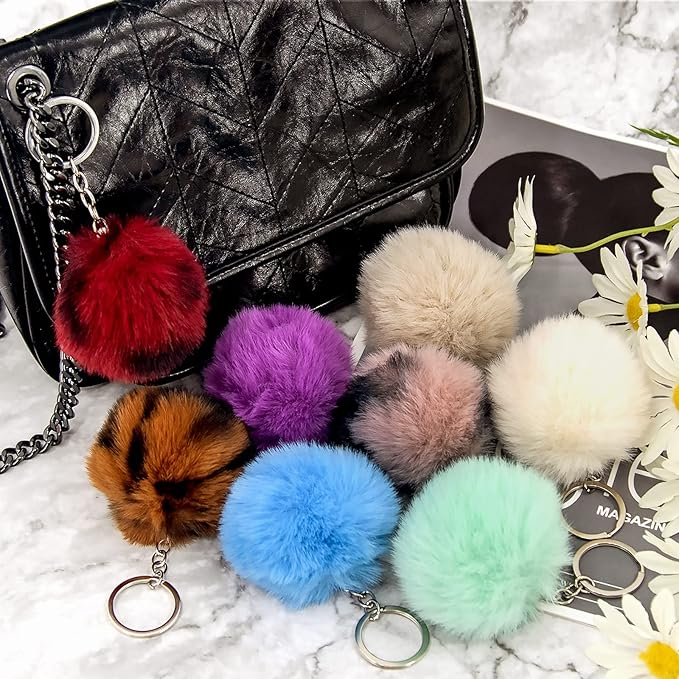Mystery Pom Pom Key Ring