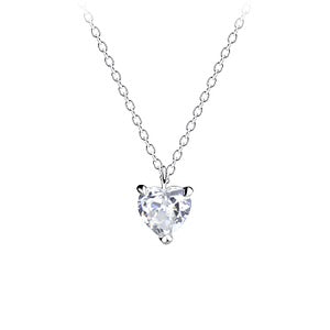Sterling Silver Heart Necklace
