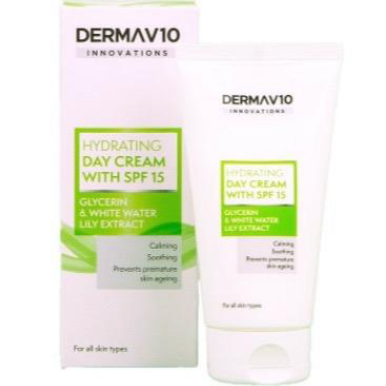 Derma v10  hydrating day cream