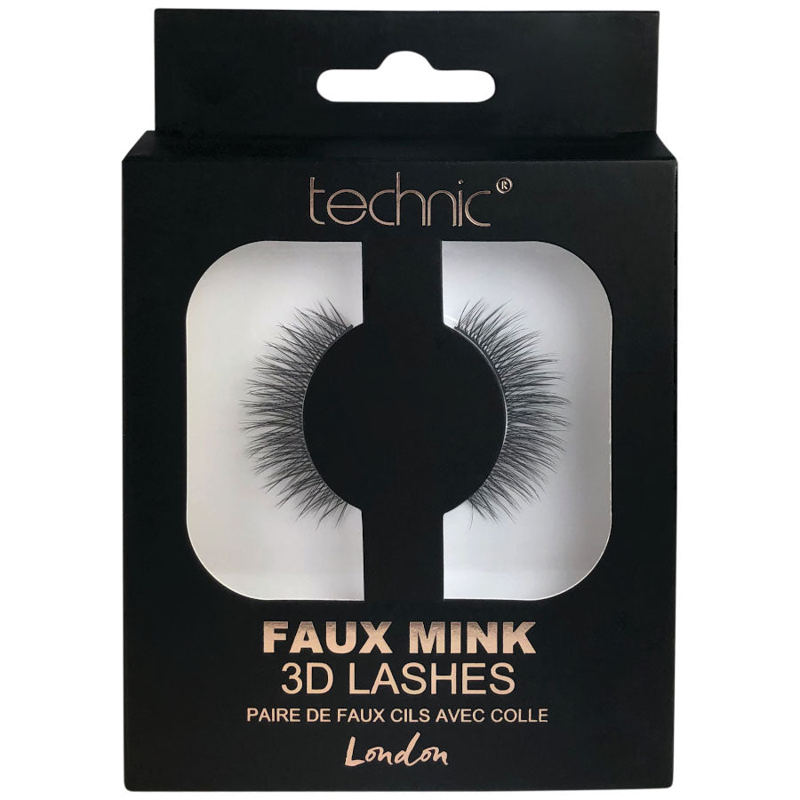 Technic Faux Mink 3D Lashes - London