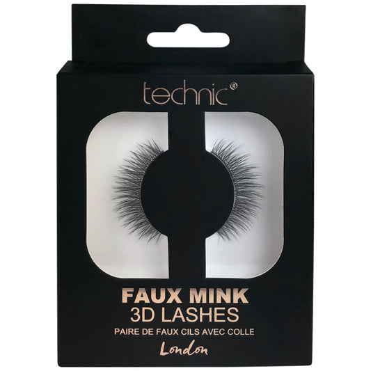 Technic Faux Mink 3D Lashes - London